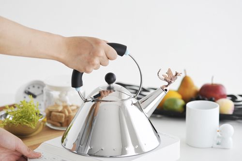 Alessi ceainic fluierator Tea Rex Black - 2 L [2]