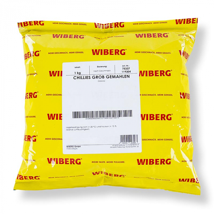 Ardei iute Wiberg, uscat, macinat grosier, 1 kg [1]