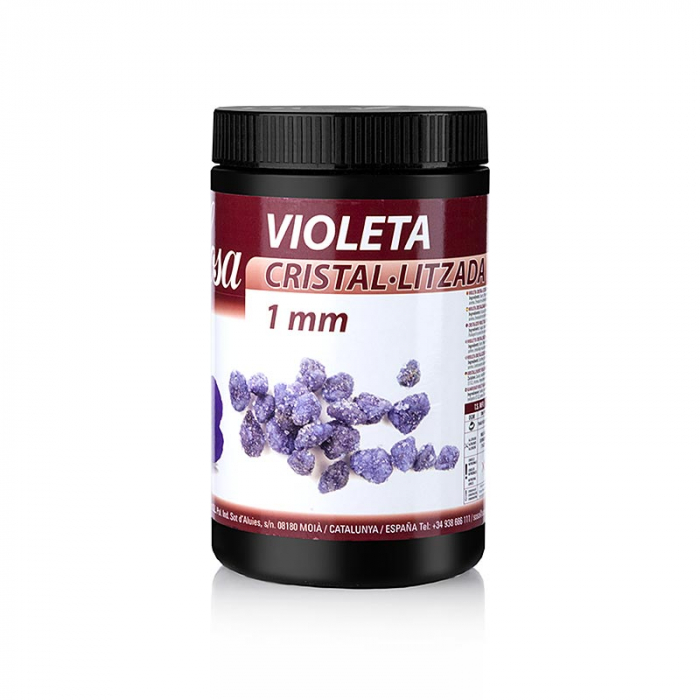 Flori de violete cristalizate, bucati de 1 mm, Sosa, 500 g [1]