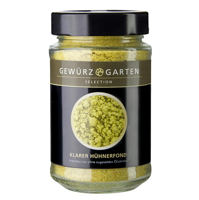 Fond alb de pui, pudra instant, fara adaos de glutamat, Gewürzgarten, 160 g [2]