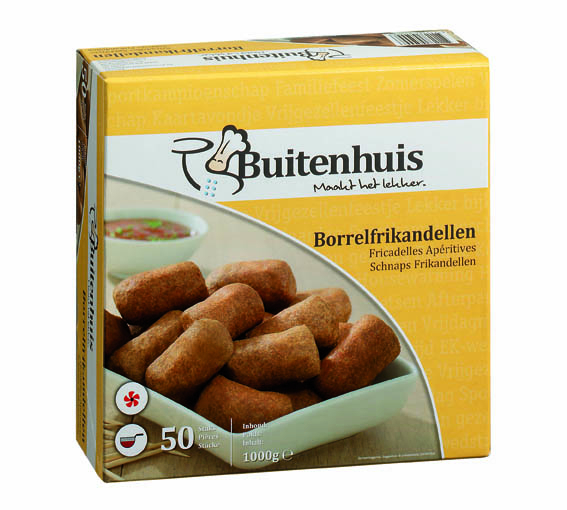 Frikadellen, Borrelfrikandellen, 8 x 50 x 20g [2]