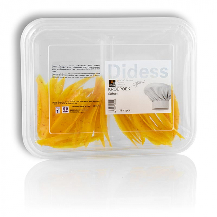 Kroepoek cu sofran, necopt, galben, 105 g, 48 buc [2]