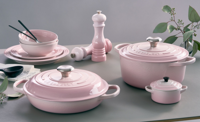 Le Creuset Caserola Campagnard Shell Pink ⌀ 26 cm [2]