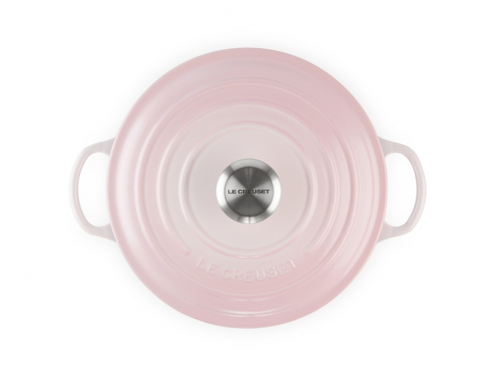 Le Creuset Caserola Marmite Shell Pink ⌀ 24 cm [3]