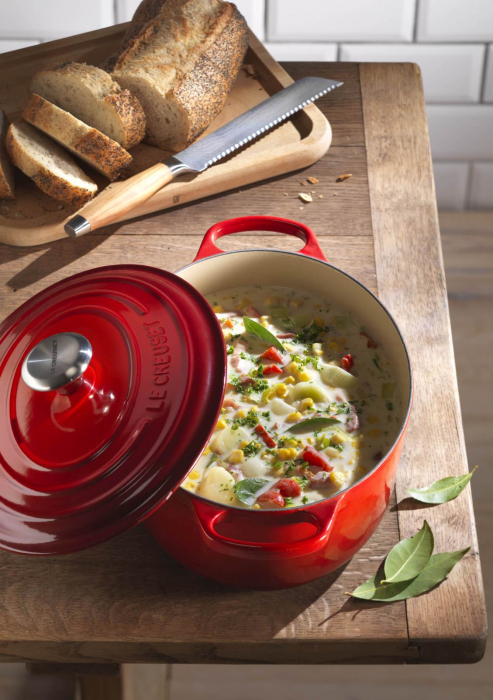 Le Creuset Caserola Signature Cerise Ø 33 cm / 7,5 L [2]
