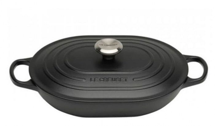 Le Creuset Casserole Oblong Matte Satin Black ⌀ 31 cm [1]
