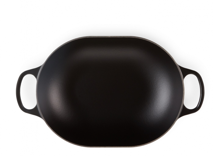 Le Creuset Casserole Oblong Matte Satin Black ⌀ 31 cm [4]