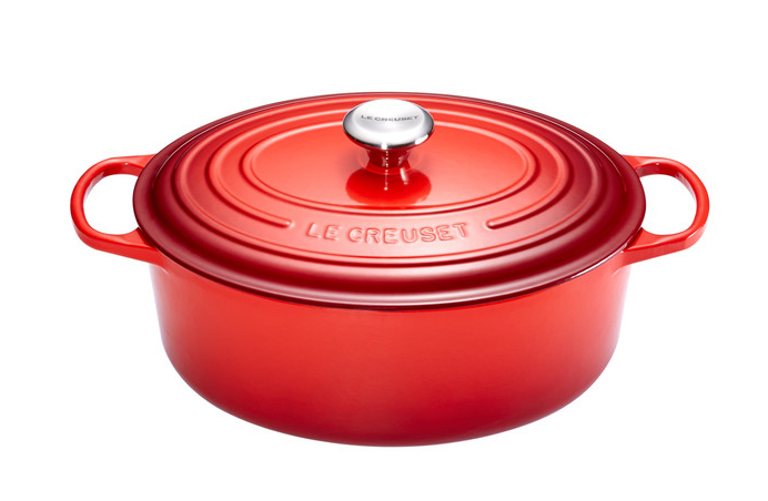 Le Creuset Casserole Oval Signature Cerise ⌀ 27 cm [1]
