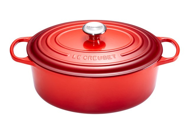 Le Creuset Casserole Oval Signature Cerise ⌀ 29 cm [1]