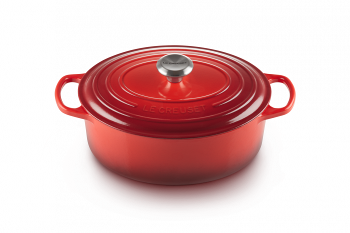 Le Creuset Casserole Oval Signature Cerise ⌀ 29 cm [4]