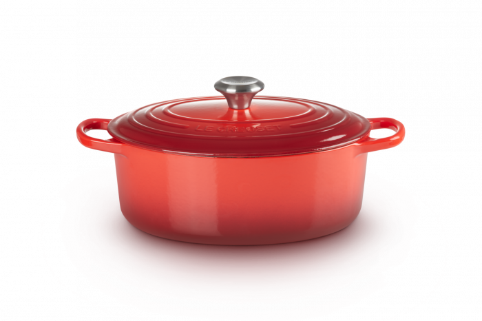 Le Creuset Casserole Oval Signature Cerise ⌀ 29 cm [5]