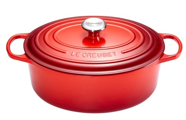 Le Creuset Casserole Oval Signature Cerise ⌀ 31 cm [1]