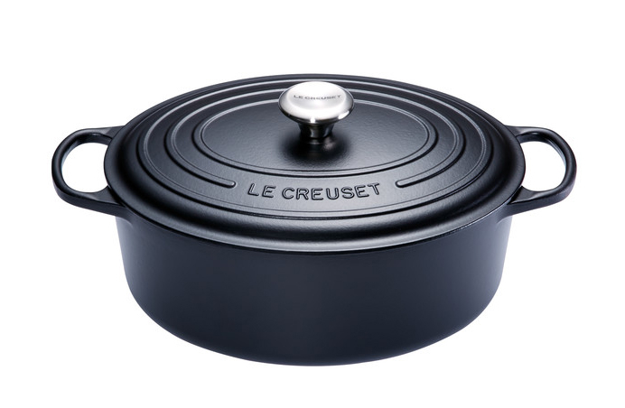 Le Creuset Casserole Oval Signature Satin Black ⌀ 27 cm [1]