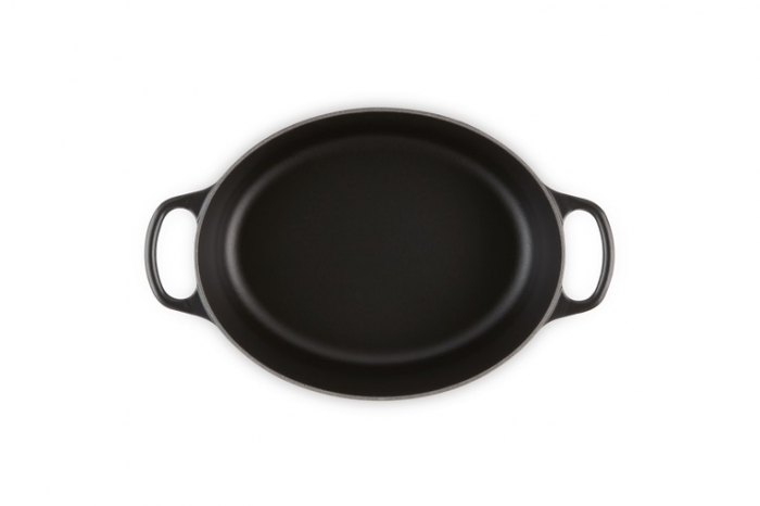 Le Creuset Casserole Oval Signature Satin Black ⌀ 31 cm [3]