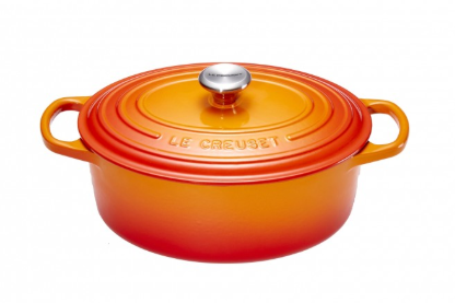 Le Creuset Casserole Oval Signature Volcanic ⌀ 27 cm [1]