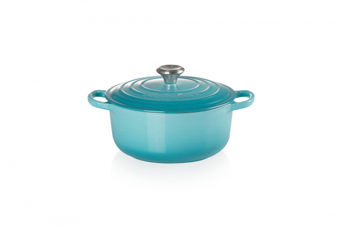 Le Creuset Casserole Signature Caraibe Blue Ø 20 cm / 2,4 L [2]