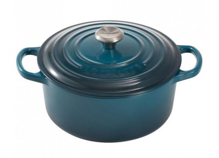 Le Creuset Casserole Signature Deep Teal ⌀ 24 cm [1]