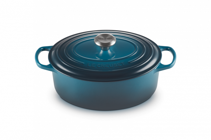 Le Creuset Casserole Signature Deep Teal Ø 29 cm / 4,7 L [4]
