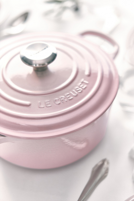 Le Creuset Casserole Signature Shell Pink ⌀ 24 cm [3]