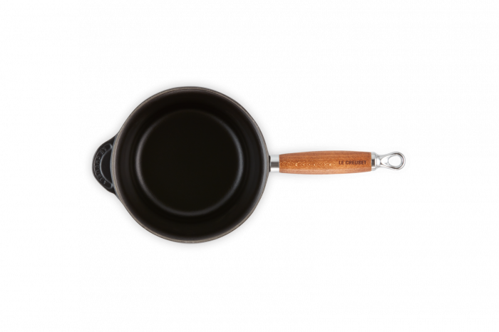 Le Creuset Cratita cu capac negru satinat mat 18 cm [5]