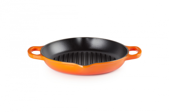 Le Creuset Deep Griddle Plate Signature Volcanic Ø 25 cm [1]