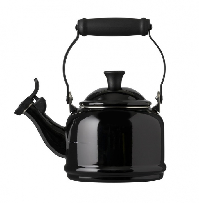 Le Creuset Fierbator Fluier Demi Satin Black 1,1 L [1]