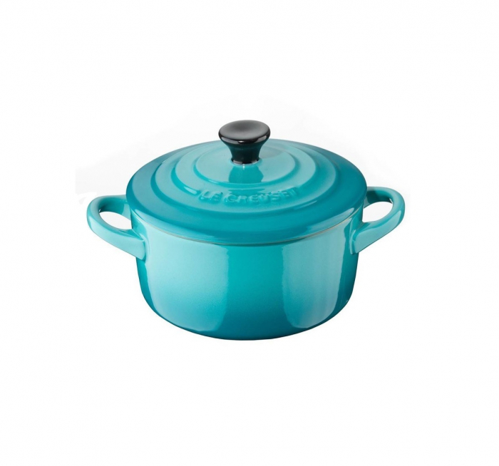 Le Creuset Mini Casserole Signature Teal ⌀ 10 cm [1]