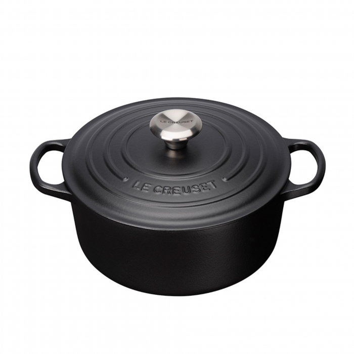 Oala Le Creuset Signature 22 cm Negru 3,3 L rotund [1]