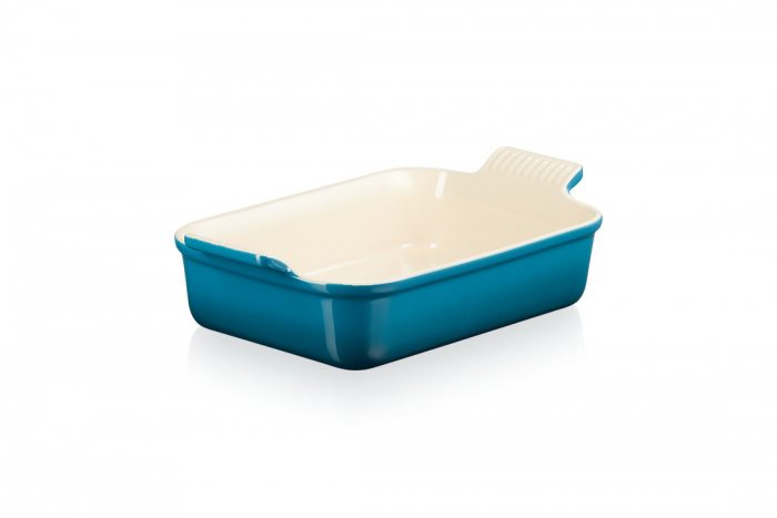 Le Creuset Tava pentru cuptor Deep Teal 26 x 20 x 9 cm / 2,4 L [2]