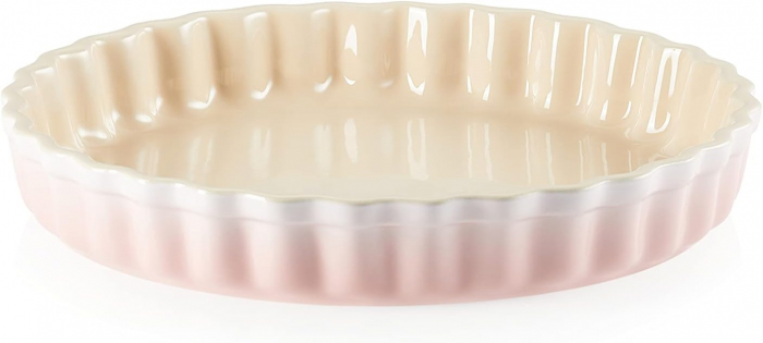 Le Creuset Tava pentru tarta, Shell Pink, 28cm [3]