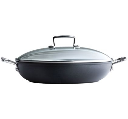 Le Creuset Tigaie Les Forgees TNS cu capac 26 cm [5]