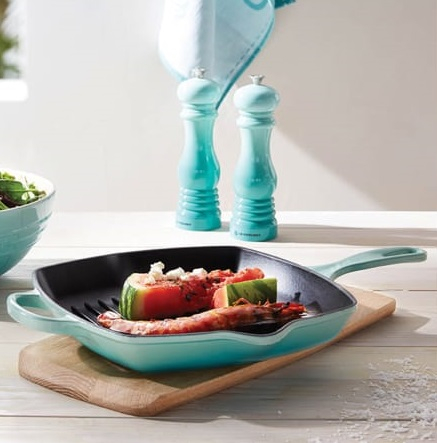 Le Creuset Tigaie Patrata Teal 26 x 26 cm [2]