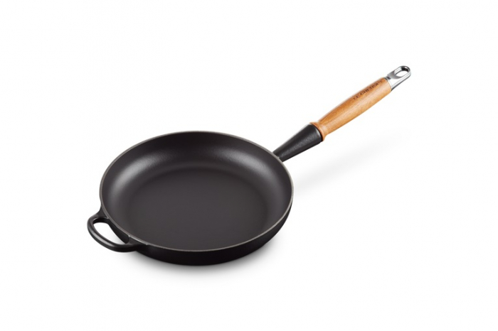 Le Creuset Tigaie Signature Mat Negru Ø 24 cm / 1,6 Litri [3]