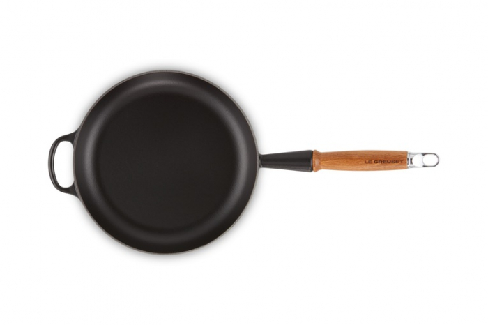 Le Creuset Tigaie Signature Mat Negru Ø 24 cm / 1,6 Litri [4]