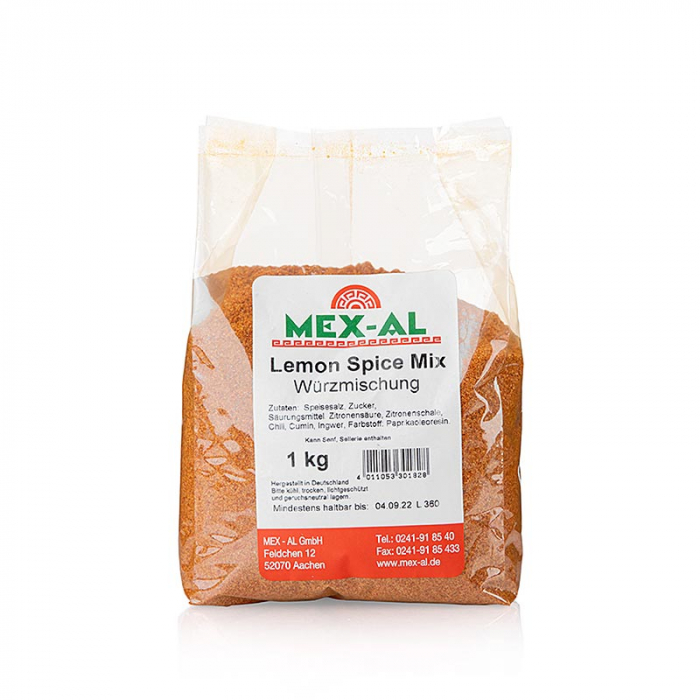 Lemon Spice Mix, amestec de condimente, Mex-Al, 1 kg [1]
