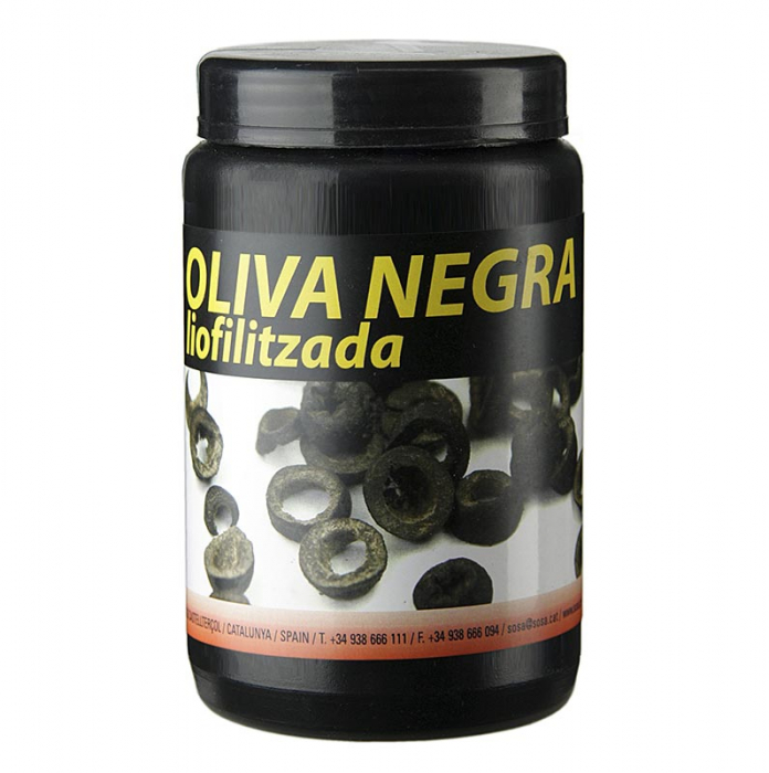 Masline negre liofilizate, feliate, Sosa, 75 g [1]
