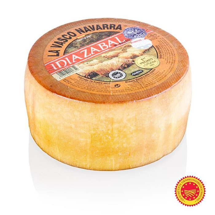 Idiazabal – branza spaniola tare din Tara Bascilor/Navarra. DOP, aprox. 1.000 g [1]