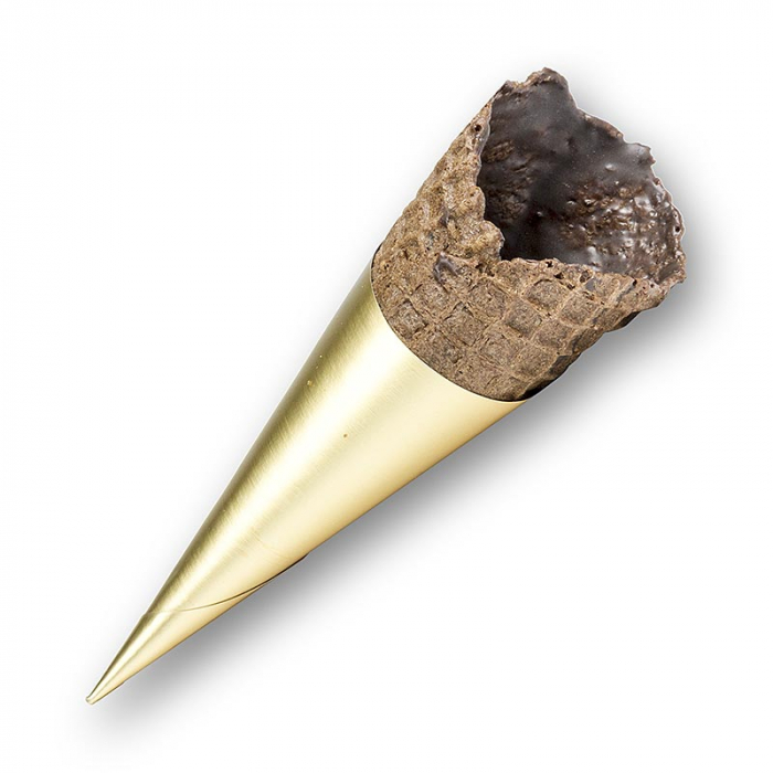 Conuri mini vafe cacao, acoperite, ø32x83mm h, 498g, 83 buc [2]