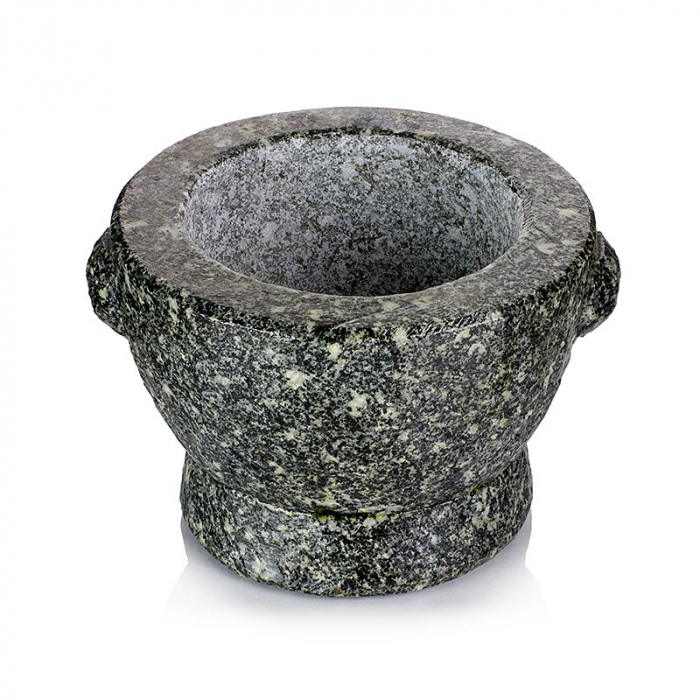 Mojar de granit, ø 16,5 cm exterior, ø 12 cm interior, 11 cm inaltime, aprox 4 kg, Thaimas, 1 buc [2]