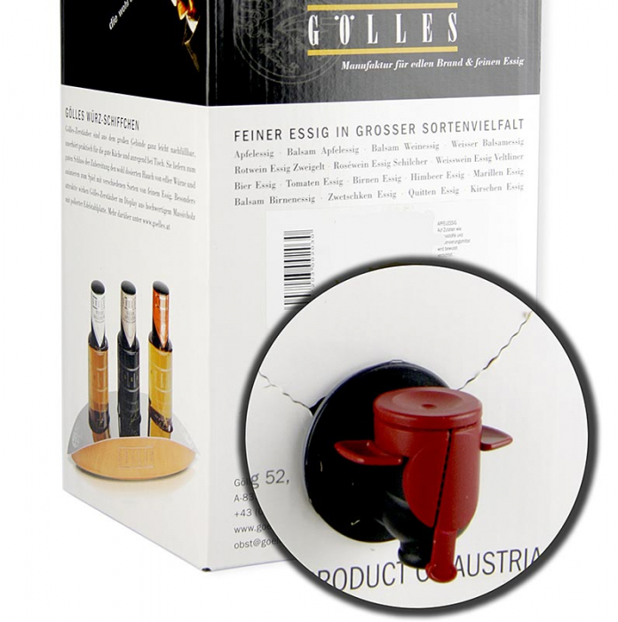 Otet balsamic de vin, selectie de fructe de padure uscate, acid 6%, Gölles, 5 l [3]