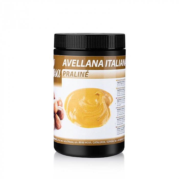 Pasta pentru praline din alune de padure Piemont, 50% zahar, Sosa, 1,2 kg [1]