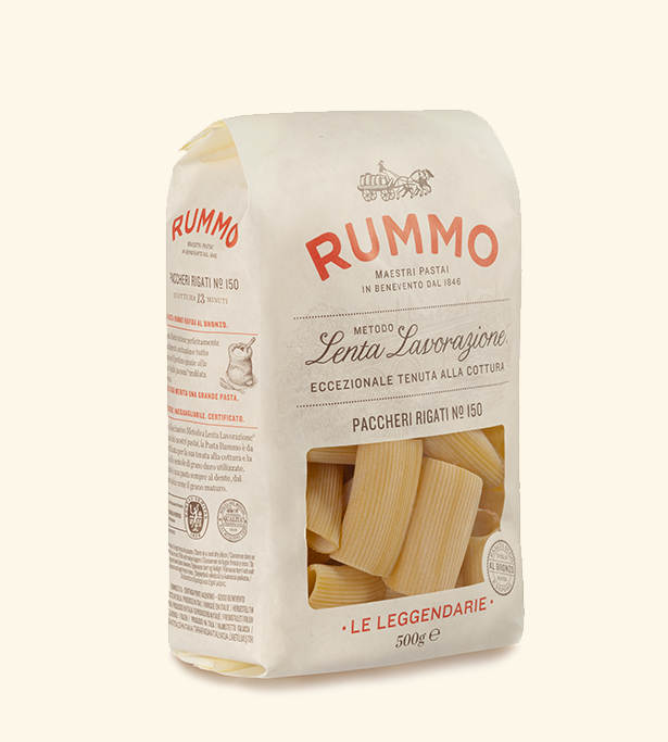 Paste Paccheri Rigati, No. 150, Rummo, 500g [1]