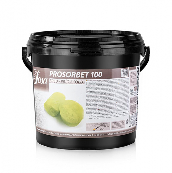 Per Sorbet 100 rece, stabilizator pentru sorbet, Sosa, 3 kg [1]