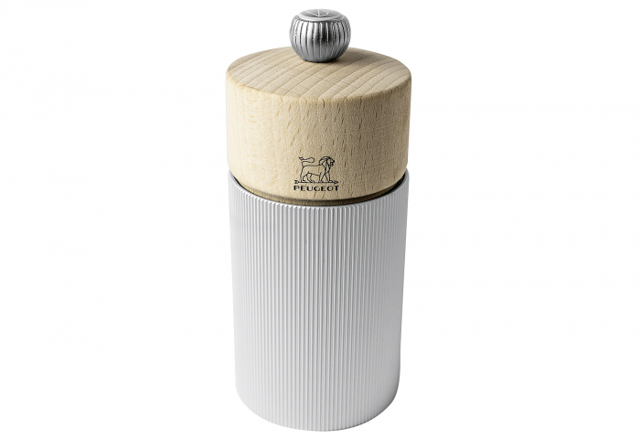 Rasnita Peugeot LINE pentru sare Aluminiu/Natur 12 cm [1]