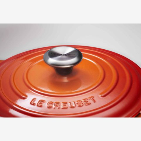 Oala Le Creuset Signature 28 cm rosu cires 6,7 L rotund [3]