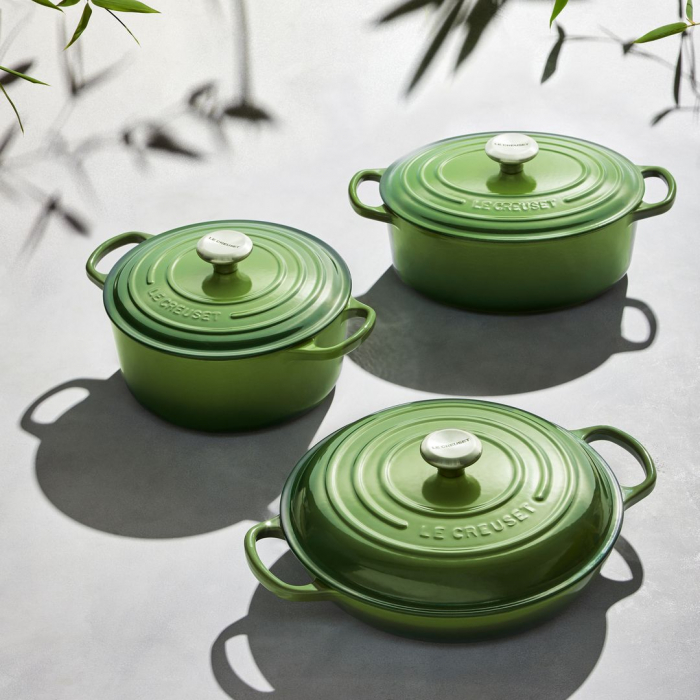 Oala Le Creuset Signature oval 29 cm Bamboo Green [3]