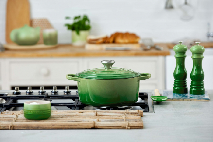 Oala Le Creuset Signature oval 29 cm Bamboo Green [2]