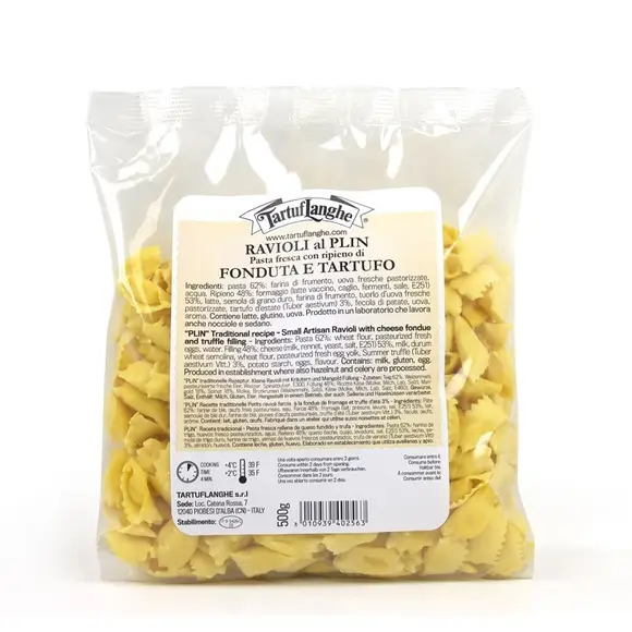 Ravioli al Plin cu Fondue și Trufe Tartuflanghe 500g [2]