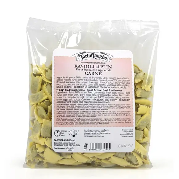Ravioli Al Plin Cu Carne Tartuflanghe 500g [2]