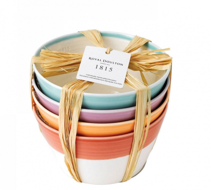 Royal Doulton Bowls 1815 Bright Colours 15 cm - Set of 4 [2]